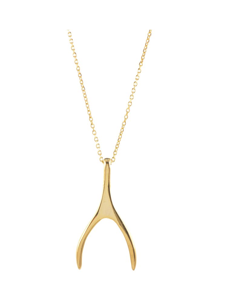 Χειροποίητο κολιέ από επιχρυσωμένο ασήμι