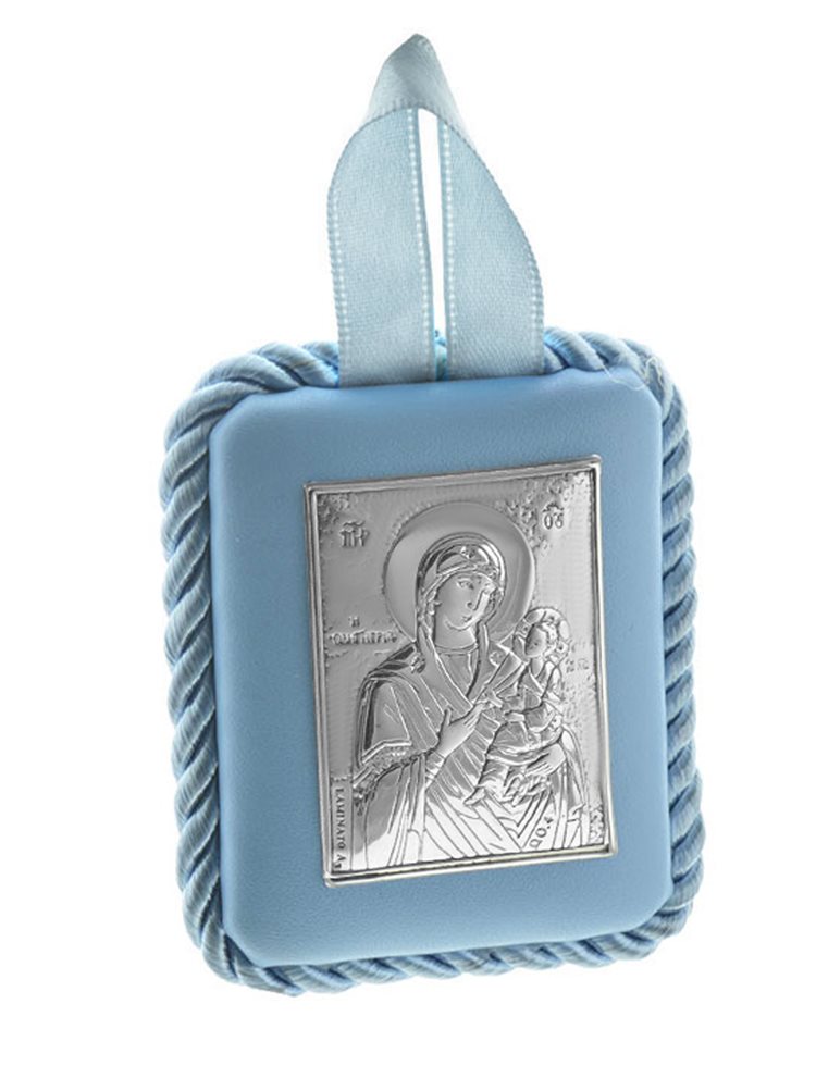 Παιδική ασημένια εικόνα για αγοράκι