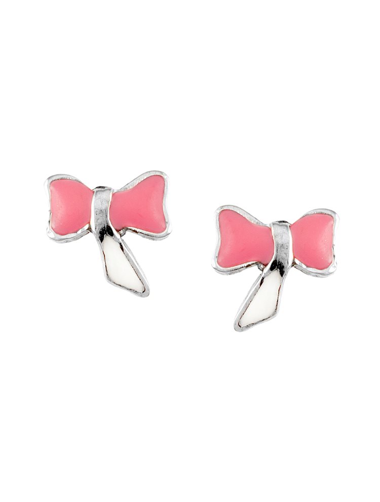 Παιδικό ζευγάρι σκουλαρίκια από ασήμι με σμάλτο