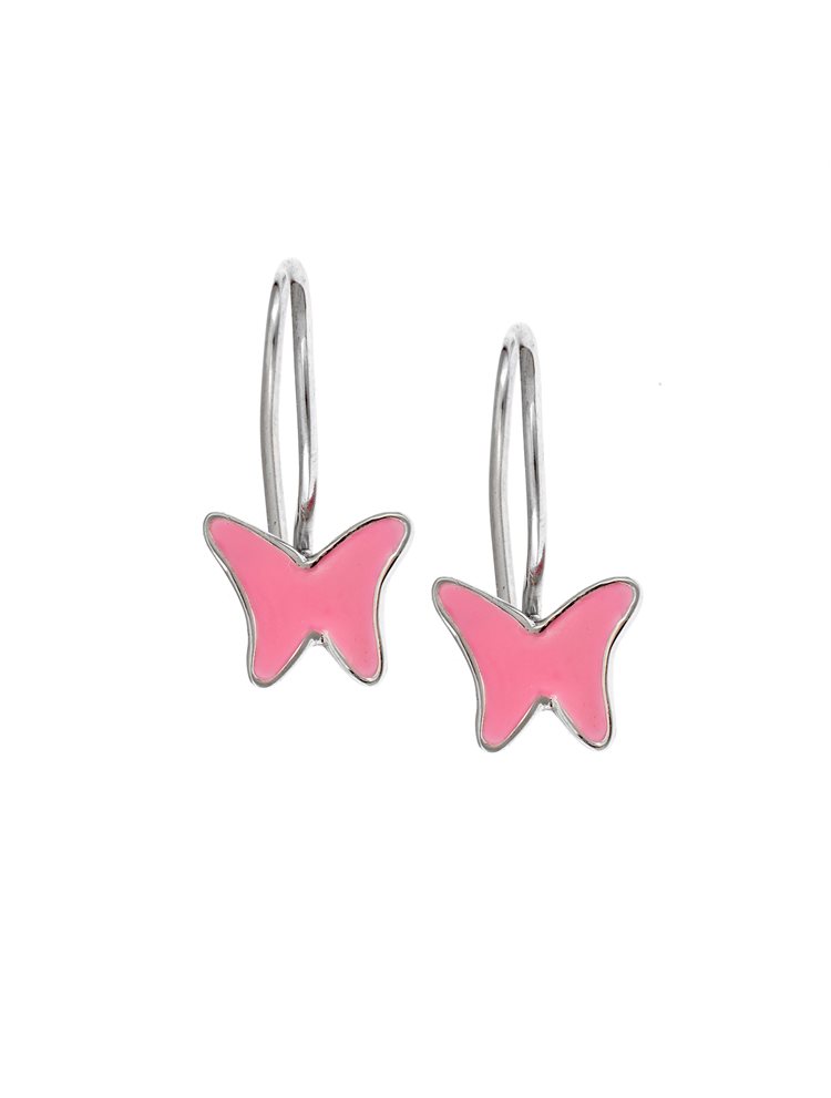 Παιδικό ζευγάρι σκουλαρίκια από ασήμι με σμάλτο