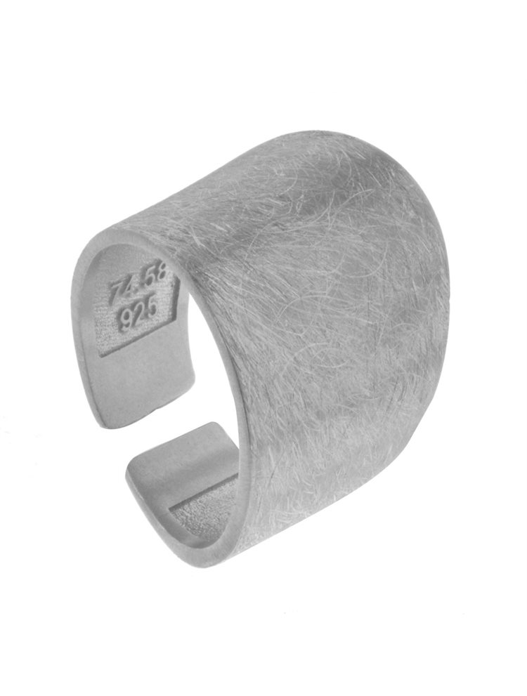Χειροποίητο μοντέρνο δαχτυλίδι από ασήμι