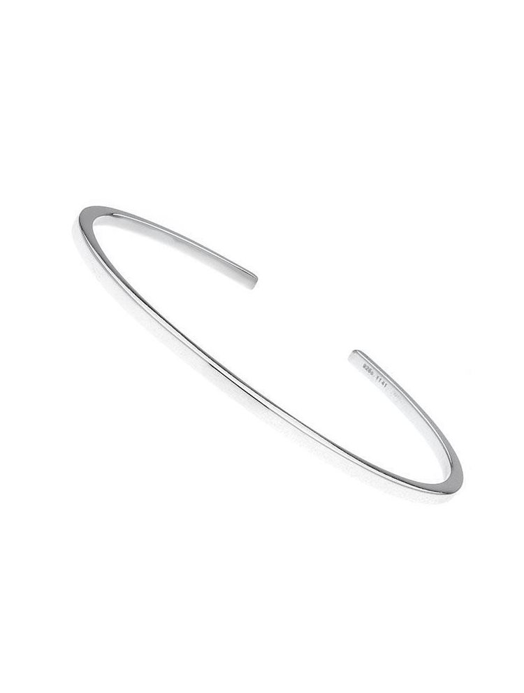 Ανδρικό βραχιόλι χειροπέδα από ασήμι 925