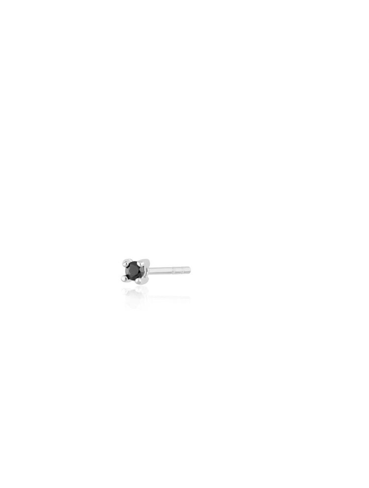 Σκουλαρίκι ΜΟΝΟ (μικροσκοπικό) ανδρικό από ασήμι 925 με πέτρα ζιργκόν