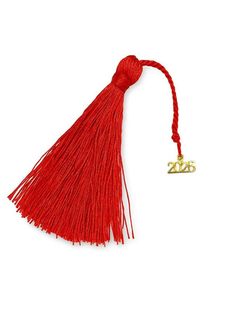 Γούρι για το 2026 από ασήμι 925 και εντυπωσιακή φούντα