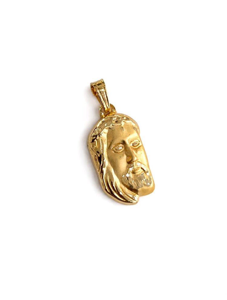 Χρυσό Μενταγιόν Κ9 Ιησούς – Θρησκευτικό Κόσμημα